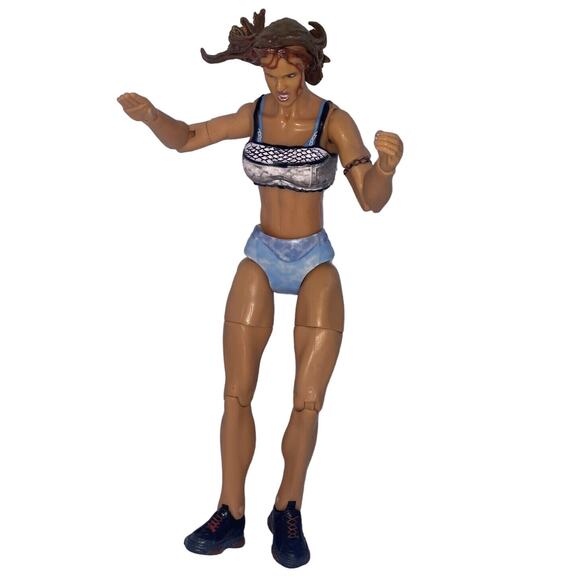 2001 WWF 6.5" LITA Wrestling Action Figure by Jakks Pacific Women Wrestling - Picture 1 of 3